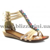 Босоніжки KFN273B-11 кожзам beige л