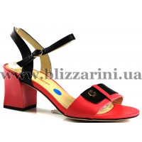 Босоніжки FA672B-301L-Y229/5A pink/black кожа л