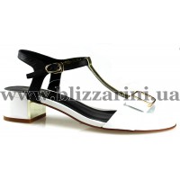 Босоніжки C1025-164P-1 white кожа+gold л