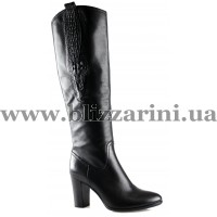 Сапоги WMN1127-36-A514J black кожа ос
