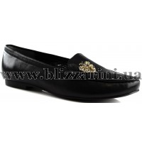 Мокасины, слипоны 0548-125 black кожа т