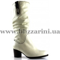 Сапоги G609-9611-GM12 (МЕХ 4) beige кожа з