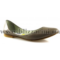 Балетки 70610910 (бол раз) кофе кожа  т