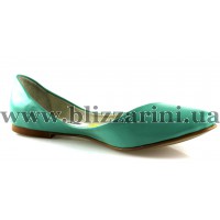 Балетки 7062413 бол раз бирюза кожа (14+130) т
