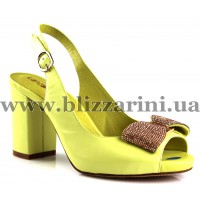 Босоніжки AB03-835 73 yellow  кожа л
