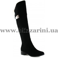 Сапоги 4M18-G280-99-26-12 (МЕХ 4) black замш з