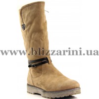 Сапоги 1Z315-2A13K-A0548 (шерсть) coffee замш з