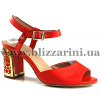 Босоніжки C206-01 NP355 orange кожа л
