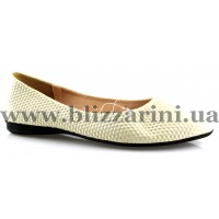 Балетки DM503-3 кожзам beige молочный лак т