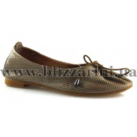 Балетки 228-228-ZMB  13 vizon deri кофе кожа т