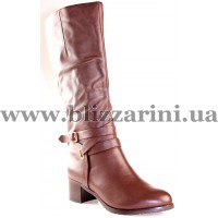 Сапоги BL1250-3-1-BM15 (MEX 4) brown кожа з