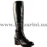 Сапоги 3396M-561H-P837 (полн мех) black кожа з