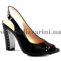 Босоніжки 0028-21-3 black кожа л