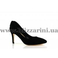 Туфлі S8039D-H1 S02 black замш т