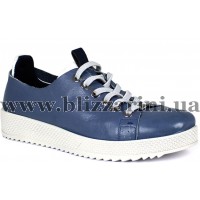 Кросiвки, кеди D19YA-3560-B kot mavi pen  синяя кожа  туф