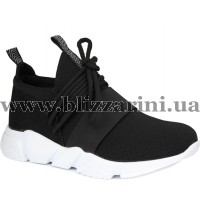 Кросiвки, кеди 307-Z-4102 04 siyah  черный текстиль  туф