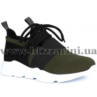 Кросiвки, кеди 307-Z-4102 05 haki  хаки  текстиль  туф