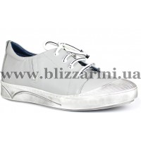 Кросiвки, кеди G010 1956 885  серая кожа  туф