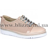 Мокасины, слипоны G177 30 62-70 (БОЛ Р)  розовая кожа  туф