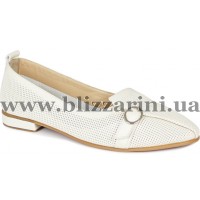 Балетки G139 520 KB68 NK bej  бежевая кожа  туф