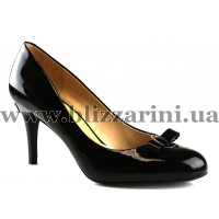 Туфлі L561-06 black лак т