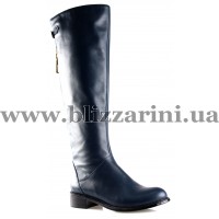 Сапоги W157-C02BM (МЕХ 4) blue кожа з