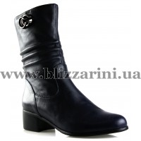 Полусапоги T1979-J8238-M8 (полн мех) blue кожа з