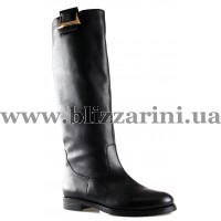 Сапоги V2259A-63ABM (МЕХ 4) black кожа з