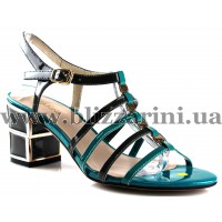 Босоніжки BZ317-XV23-QP47+QP25 blue/grey лак л