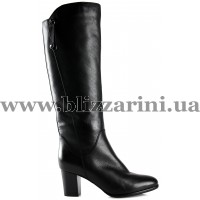 Сапоги ZR2138-10BMA (МЕХ4) black кожа з