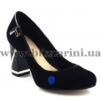 Туфлі DA6326-W3-02+A567 black замш т