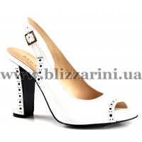 Босоніжки 0028-21-1 white кожа л