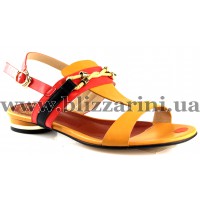 Сандалии A49-F273-2 кожзам orange/coral л