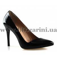 Туфлі 220-524 black patent черн лак т