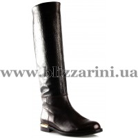 Сапоги A906-1605CBM-H311 (МЕХ 4) dk brown  кожа з