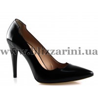Туфлі 108-025 black черн масло кожа т
