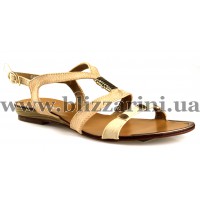 Сандалии 5A02-1BL кожзам beige л