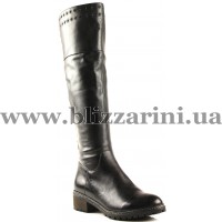 Сапоги B276BM-601F-P840 (MEX 4) black кожа з