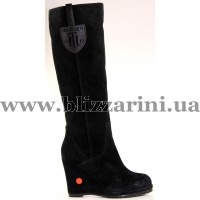 Сапоги D115BM-1512-A98/C183 (MEX 4) black замш з