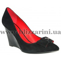 Туфлі DP27-K5041-3 black замш т
