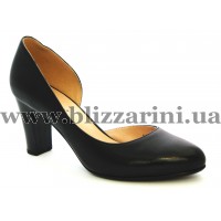 Туфлі S161-02-Y021HT black кожа л-т