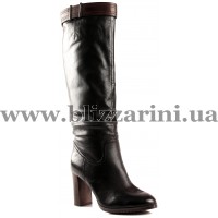 Сапоги H1062-312SM-1 (MEX 4) black кожа з
