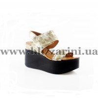 Босоніжки 094-1026 16Y byn 238 bej altin baskili цв.кожа л