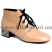 Ботильоны JH179H-R3-YP200  beige кожа  бот