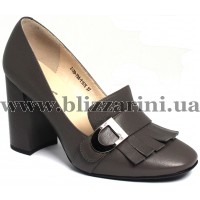 Туфлі Z139-73A-Y187K  grey кожа  туф