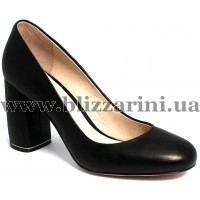 Туфлі JH171-H1-YP237  black кожа  туф