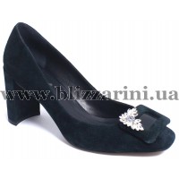 Туфлі 9362-2H  blue замш  туф