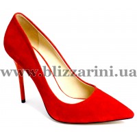 Туфлі JH172-A1-J24  red замш  туф