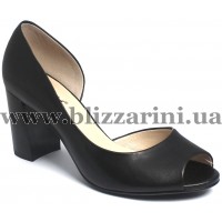 Босоніжки Z123-80H-Y021K  black кожа  л-т