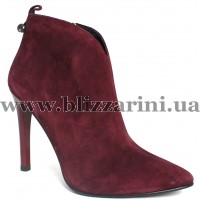 Ботильоны K2430-348-244  bordo замш  бот